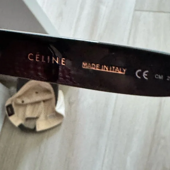 Celine Tortoise Shell Sunglasses - Picture 6 of 7